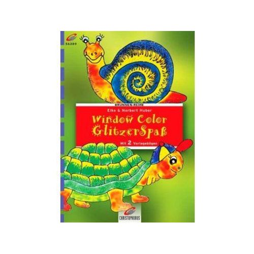 Livre Motif Window Color Tortue Et Escargot - Modele Peinture Fenetre (Langue Allemand)