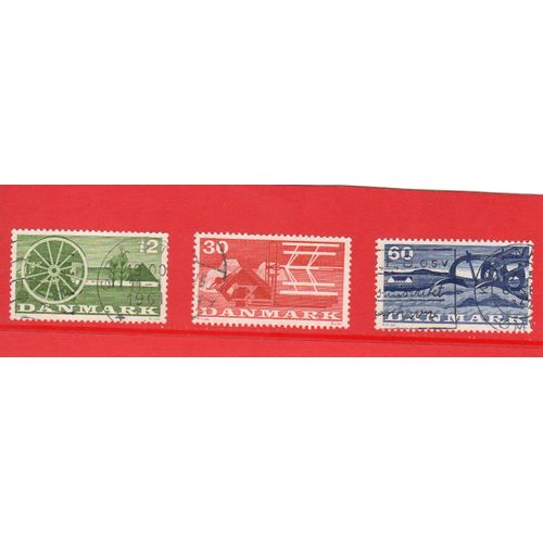 Timbres-Poste Du Danemark (Agriculture)