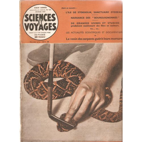 Sciences Et Voyages  Numero 15 
