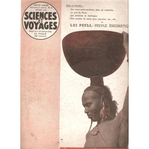 Sciences Et Voyages 3 Fevrier 1946 Les Peuls Peuple Enigmatique