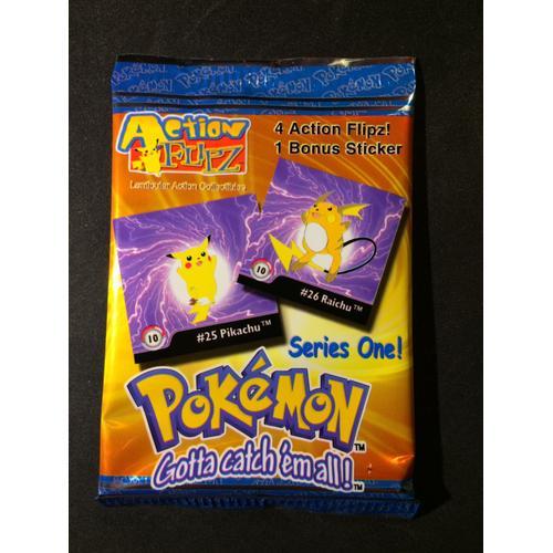 Booster Pokémon Action Flipz "Series One" 1999