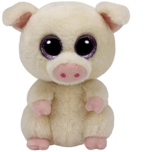Beanie Boo's Beanie Boo's - Peluche Piggley Cochon 15 Cm
