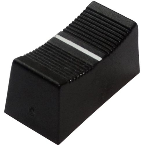 Aerzetix: 5x bouton de potentiomètre à glissière 3mm-4mm noir 23x11x11mm C14851