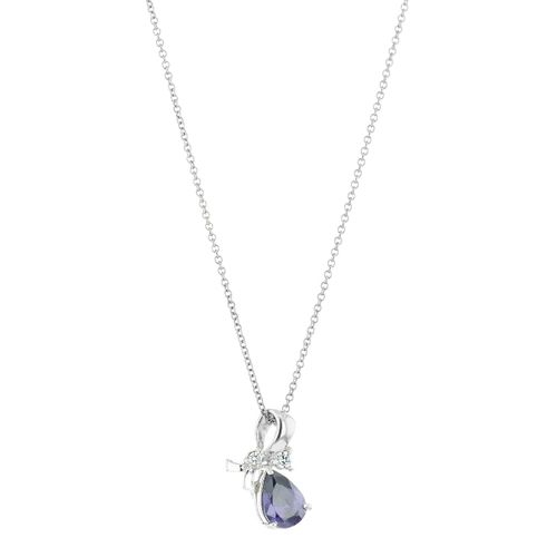 Collier En Argent 925/1000 Et Zircon