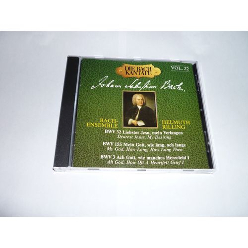 Die Bach Kantate Vol. 22 Cantates Bwv 32, 155 Et 3
