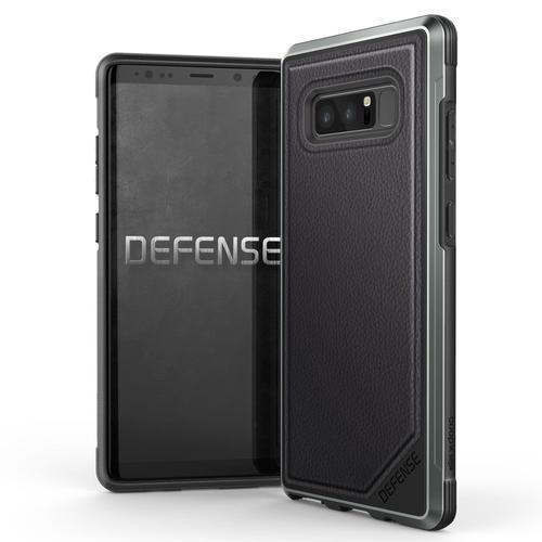 Xdoria Defense Lux For Galaxy Note 8 - Black Leather
