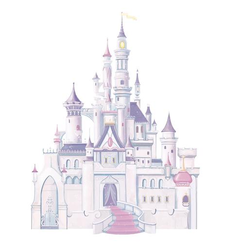 Stickers Château Belle Au Bois Dormant Princesse Disney - Enfants