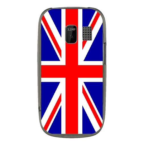 Coque Souple Pour Nokia Asha 302 Avec Impression Motifs Union Jack