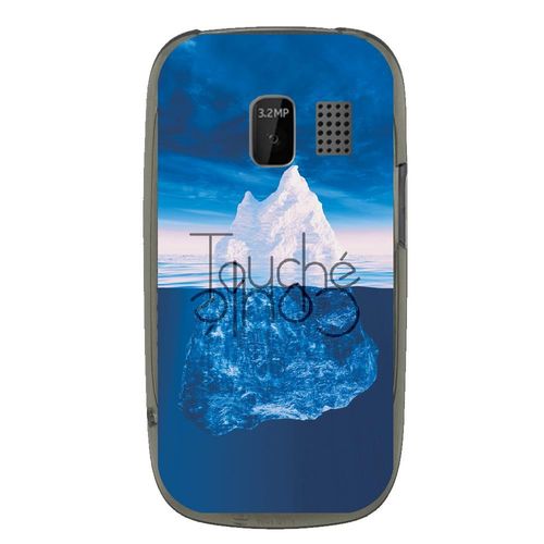 Coque Souple Pour Nokia Asha 302 Avec Impression Motifs Touché Coulé