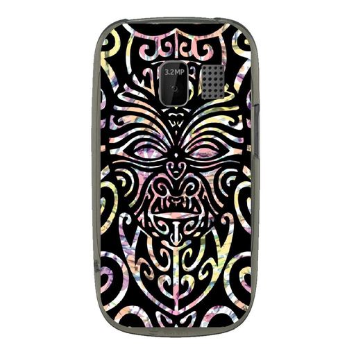 Coque Souple Pour Nokia Asha 302 Avec Impression Motifs Tiki