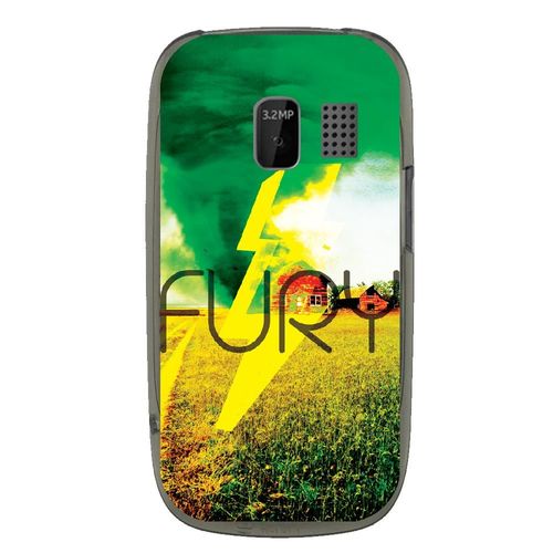 Coque Souple Pour Nokia Asha 302 Avec Impression Motifs Fury