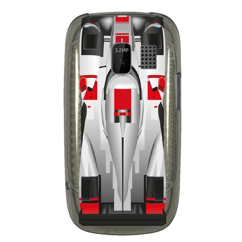 Coque Souple Pour Nokia Asha 302 Avec Impression Motifs Formule 1