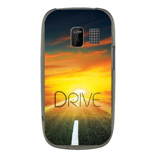 Coque Souple Pour Nokia Asha 302 Avec Impression Motifs Drive