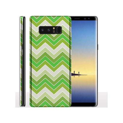 Coque Galaxy Note 8 Chevrons Verts, Coque De Téléphone Pas Cher