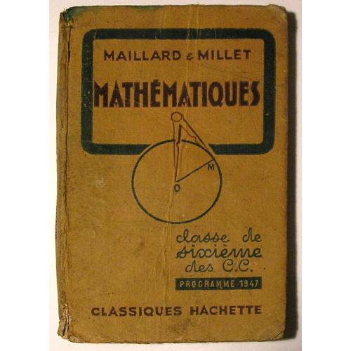 Mathématiques & (Et) Dessin Géométrique - Classe De Sixième.