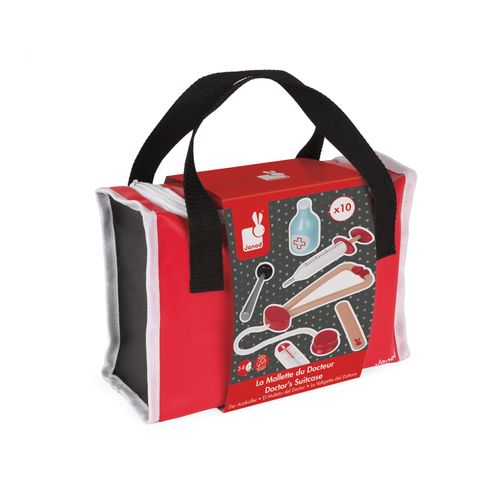 Jouets D'imitation Malette Du Docteur (Bois)