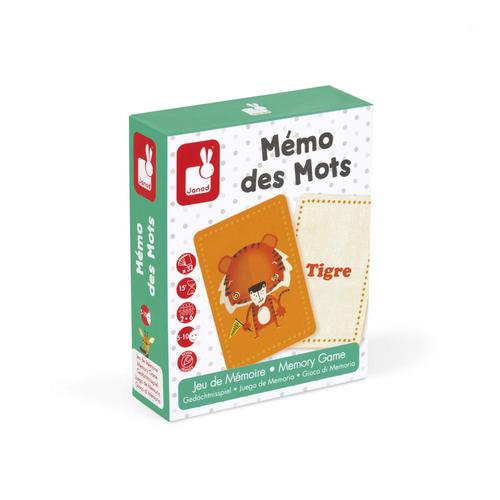 Jeux Jeu De Mémoire - Mémo Des Mots