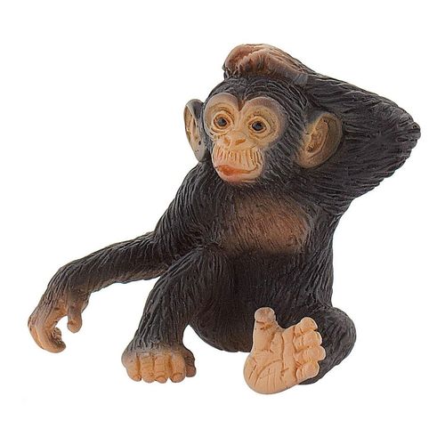Animaux Figurine Bébé Chimpanzé - 6 Cm