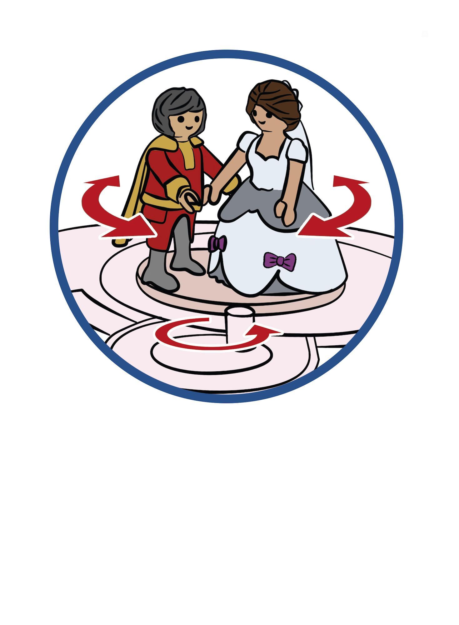 Playmobil Princess 6853 - Couple Princier Masqu� - 5