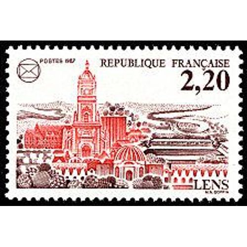 Lens 60ème Congrès De La Fédération Des Sociétes Philatéliques Françaises