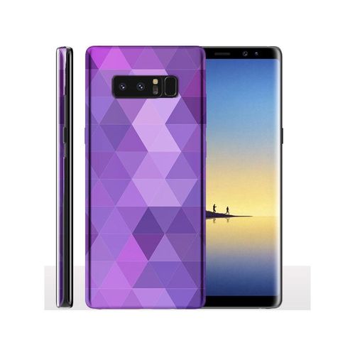Coque Samsung Note 8 Diams Violets, Coque De Télephone Pour Galaxy Note 8 Anti Choc