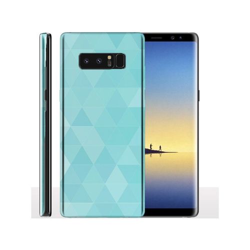 Coque Samsung Note 8 Diams Bleus, Coque Téléphone Portable Pour Galaxy Note 8 Anti Choc