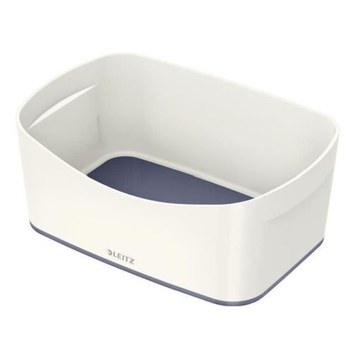 Leitz Mybox - Bac De Rangement - Blanc Et Gris