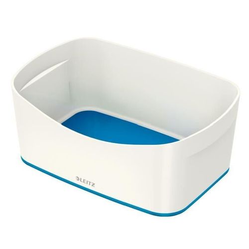 Leitz Mybox - Bac De Rangement - Blanc Et Bleu