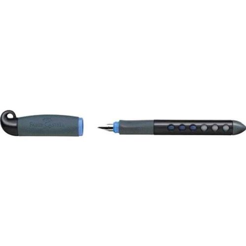 Faber-Castell Stylo Plume Éducatif Scribolino, Noir Pour Dr...