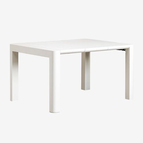 Table De Jardin Rectangulaire Arnadine Blanc Gardenia 140 X 100 Cm