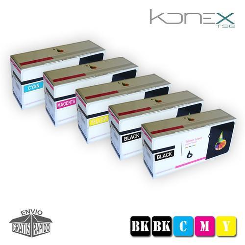 KIT 5 X CARTOUCHES DE TONER MULTICOLORE COMPATIBLES TN241 BK TN245 Y AVEC IMPRIMANTE BROTHER HL 3140CW