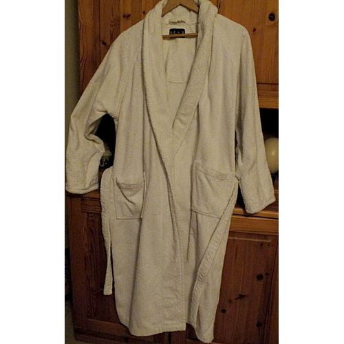 Peignoir Blanc Eponge La Redoute Best 40 Blanc
