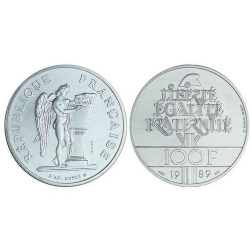 Piece De 100 Frs Argent