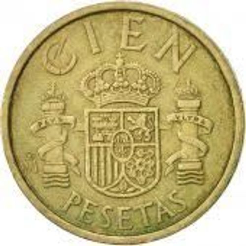 Espagne Pièce 100 Ptas Pesetas