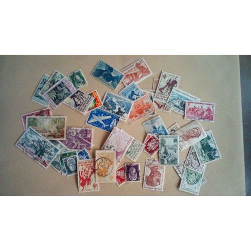 Afrique Occidentale  Française 45 Tmbres Tu21