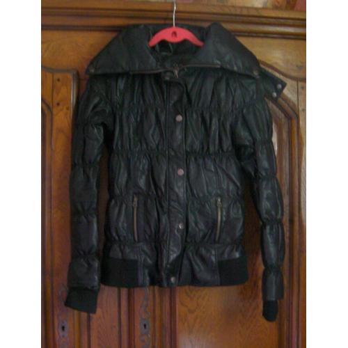 Veste Noire Cache-Cache - Taille 38/40