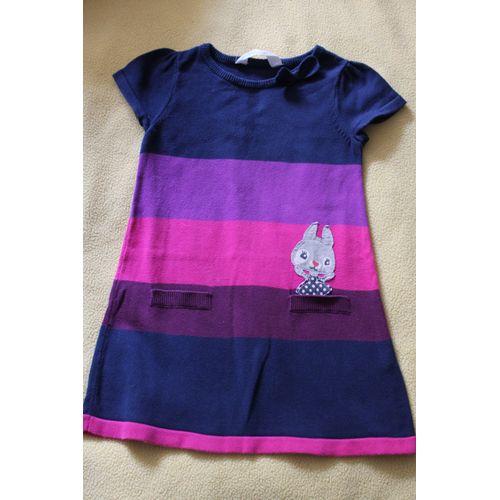 Robe H&m Coton 4 Ans Multicolore