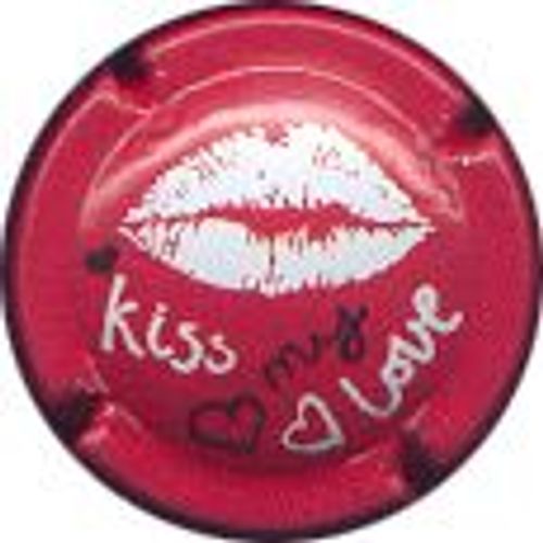 Capsule Champagne Série Love Rouge (Sans Noeud)