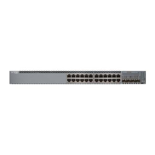 Juniper Networks EX Series EX2300-24P - Commutateur - C3 - Géré - 24 x 10/100/1000 (PoE+) + 4 x Gigabit SFP / 10 Gigabit SFP+ - de bureau, Montable sur rack - PoE+ (370 W)