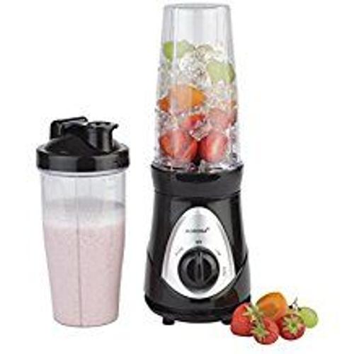 Korona - Bol mixeur blender - 300 Watt - noir / argent