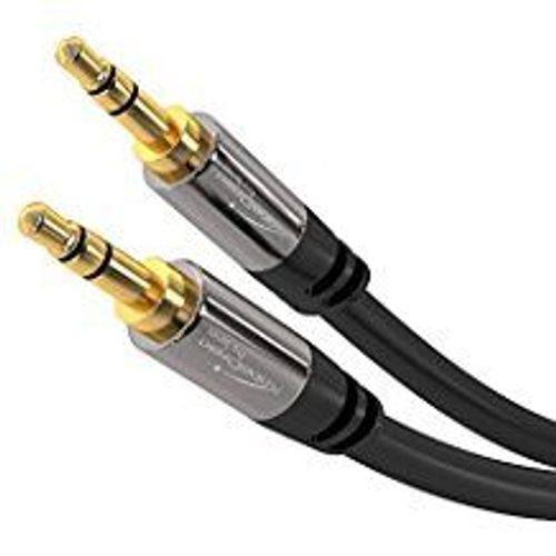KabelDirekt Pro Series 0.5m 3.5mm Stereo Jack Cable