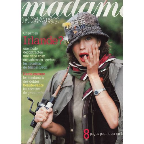 Madame Figaro / 05-08-1995 N°15851 : Kate Moss (1p) - Adriana Karembeu (1p) François Nourissier (2p)