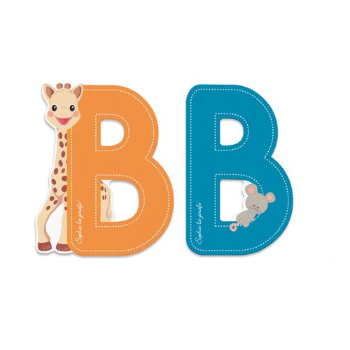 SOPHIE LA GIRAFE Lettre Sophie La Girafe (bois) - B