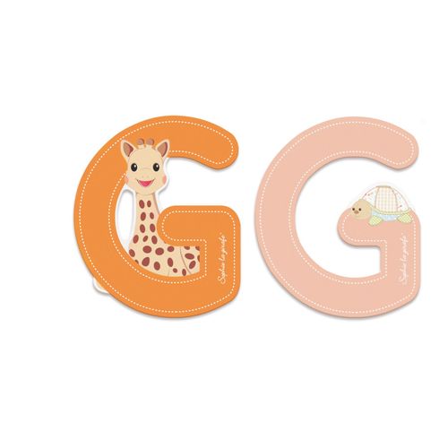 SOPHIE LA GIRAFE Lettre Sophie La Girafe (bois) - G