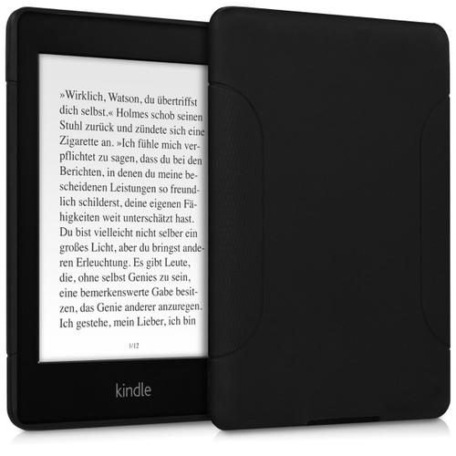 Uniquement pour les modèles jusqu’en 2017 Coque avec rabat magnétique en simili cuir pour liseuse  Kindle Paperwhite kwmobile Coque liseuse  Kindle Paperwhite 