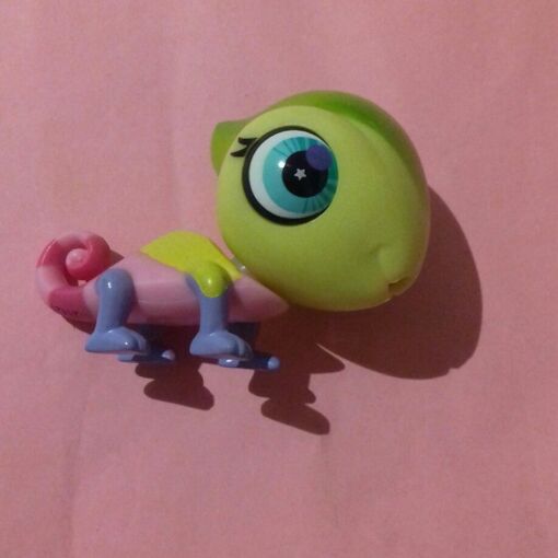 Figurine Littlest Pet Shop Hasbro Lézard 326 - Animaux Marins - Occasion