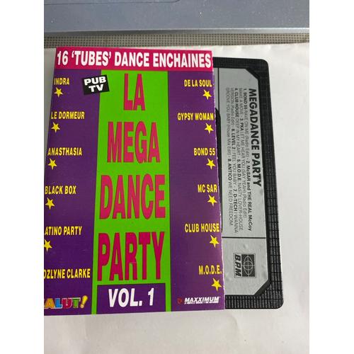 La Mega Dance Party Vol 1 Cassette Audio