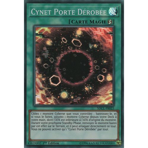Yu-Gi-Oh! - Sdcl-Fr023 - Cynet Porte Dérobée