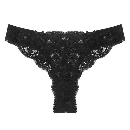 String Taille Basse Dentelle Coton Multi Taille Culotte Femme Multicolore Ny1133