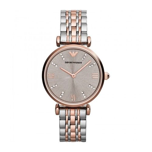 Emporio Armani Montre Dames Montre À Quartz En Acier Ar1840